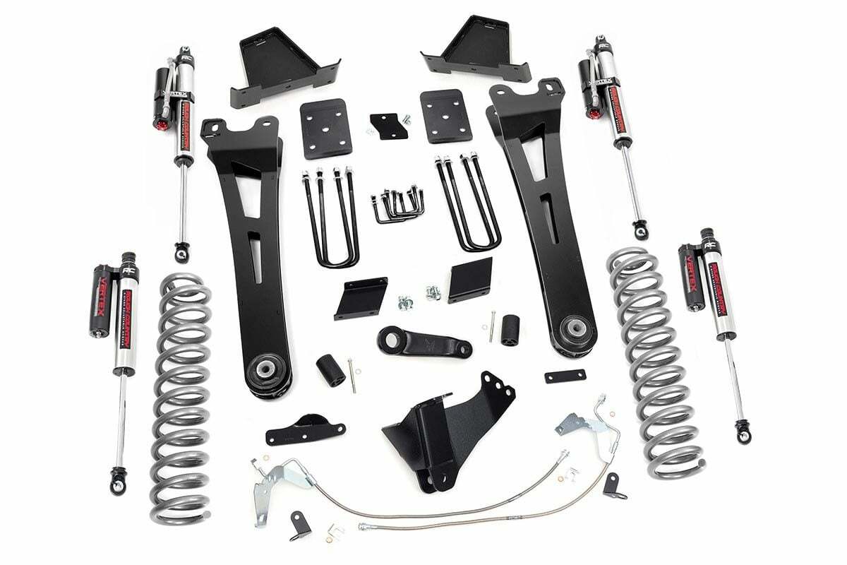 Rough Country 6in for Ford Radius Arm Lift Kit Vertex 11-14 F-250 No Overloads -1