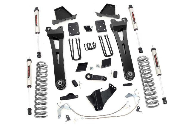 Rough Country 6in for Ford Radius Arm Suspension Lift Kit w/V2 Shock 11-14 F-250