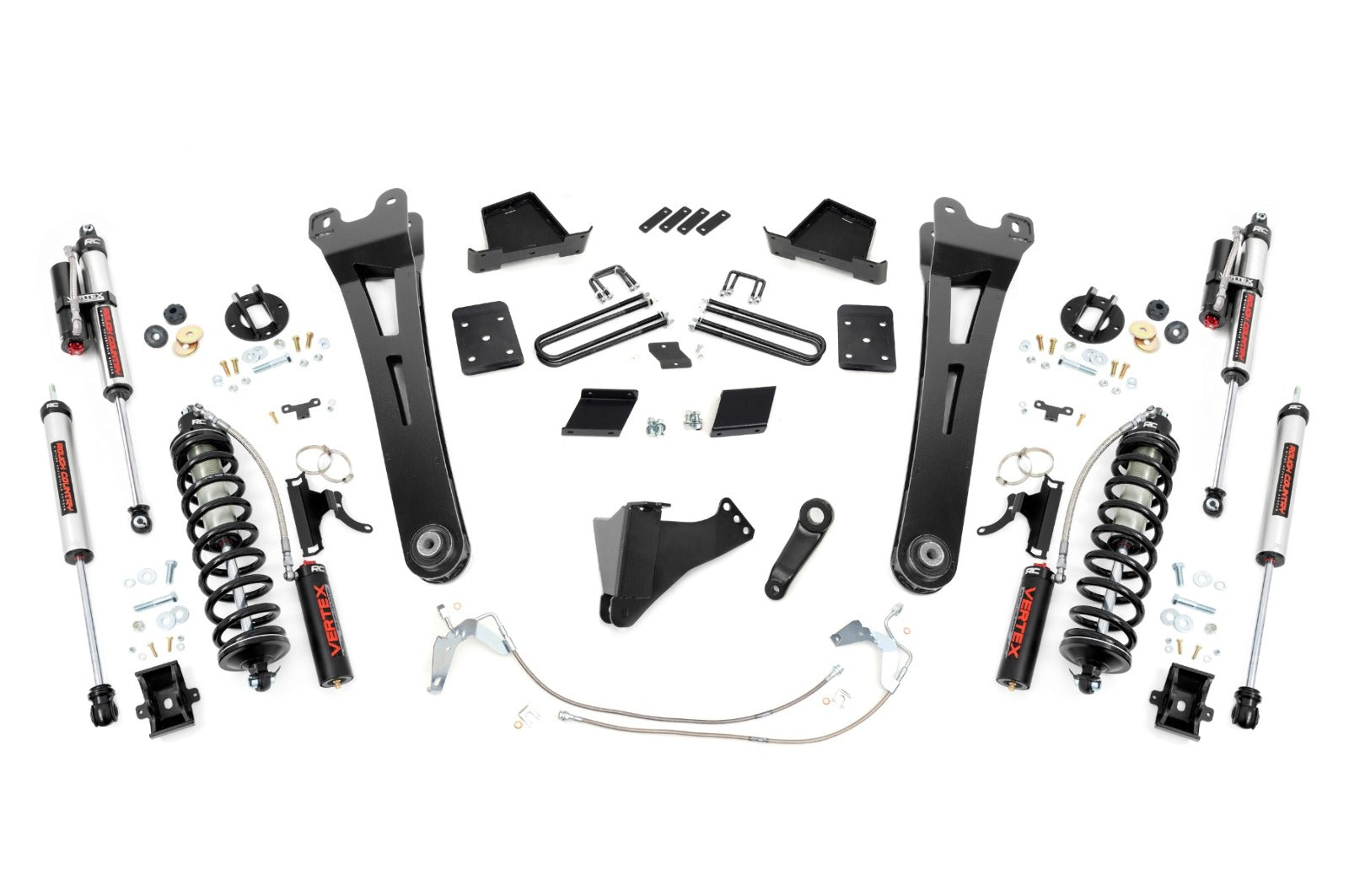 Rough Country 6" Lift Kit Diesel Radius Arm C/O Vertex for Ford Super Duty 15-16 -1