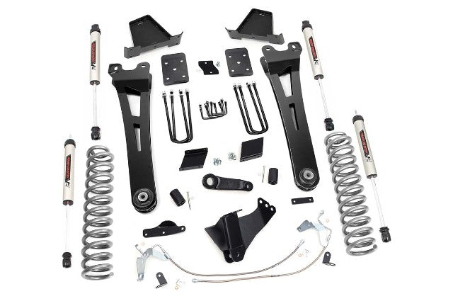 Rough Country 6in for Ford Radius Arm Suspension Lift Kit w/V2 Shock 15-16 F-250