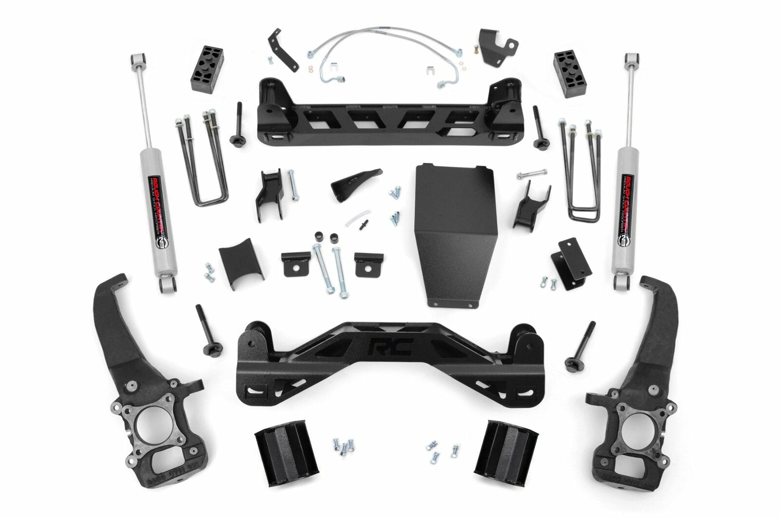 Rough Country 4in for Ford Suspension Lift Kit 04-08 F-150 4WD -1