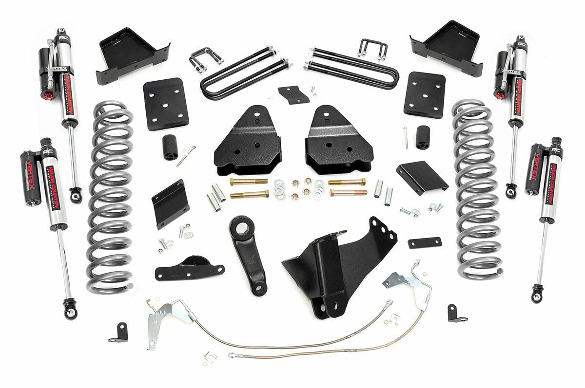 Rough Country 6in for Ford Lift Kit Vertex 15-16 F-250 Diesel Overloads -1