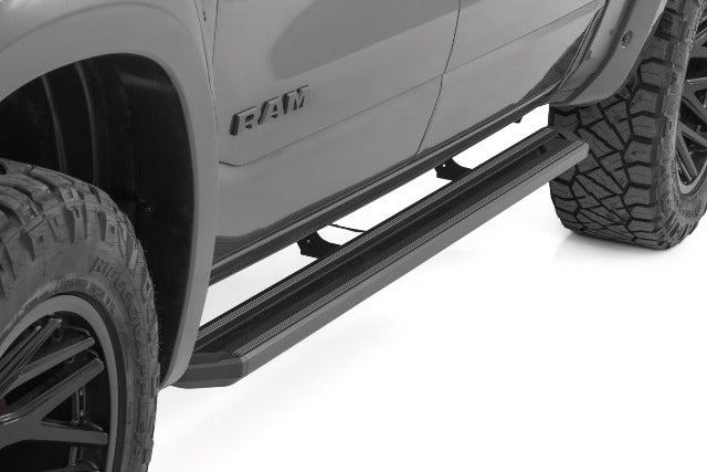 Rough Country Multi-Color LED Running Boards Crew Cab for Ram 1500 19-25 55004