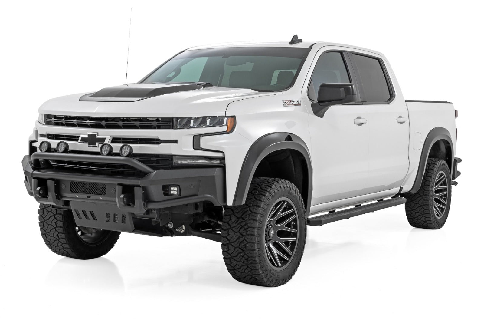 Multi-Color LED Running Boards Crew Cab Chevy/GMC 1500/2500/3500HD 19-25 -2