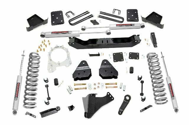 Rough Country 4.5in Suspension Lift Kit for 17-22 F250/350 Diesel w/ 3.5in Axle 55020
