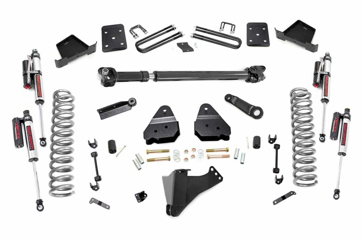 Rough Country 4.5" for Ford Lift Kit w/F Drive Shaft Vertex 17-19 F-250 Diesel -1