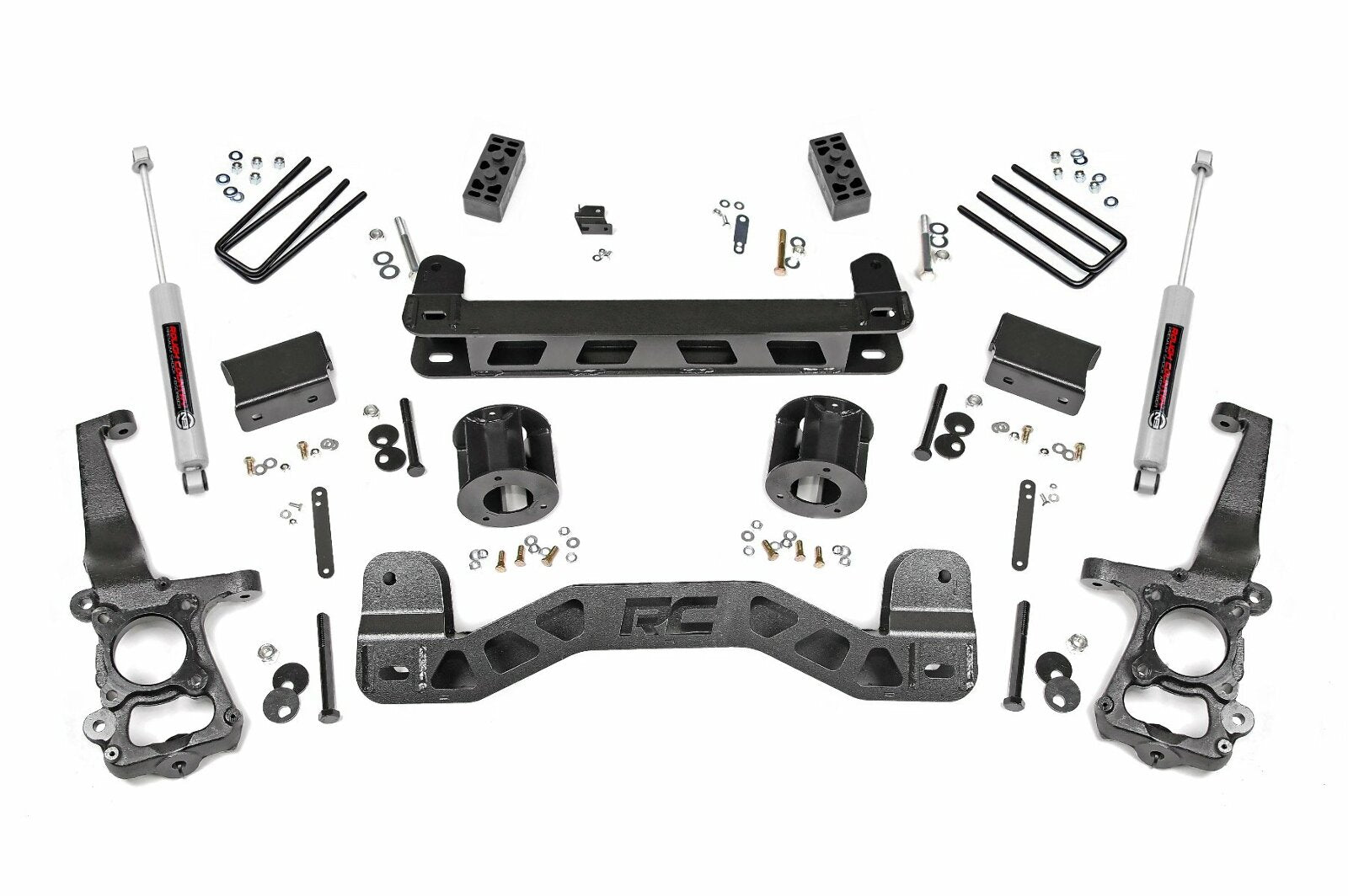 Rough Country 4in for Ford Suspension Lift Kit 15-20 F-150 2WD -1