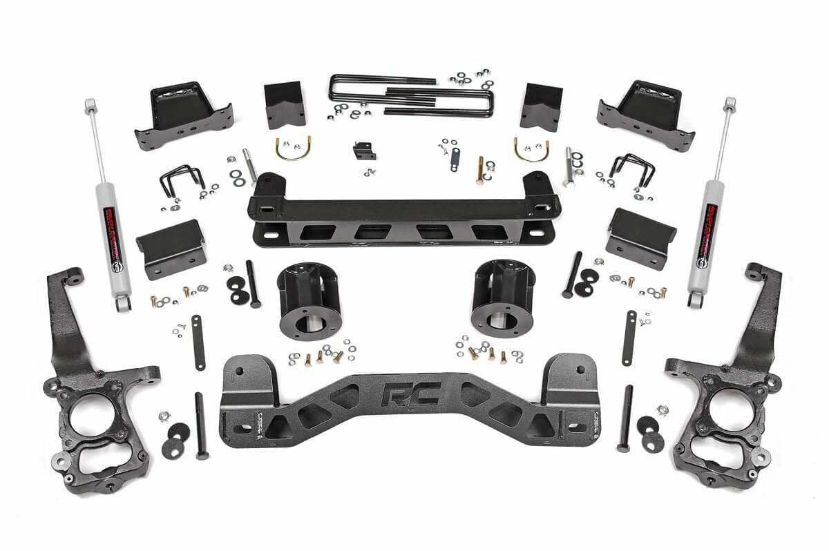 Rough Country 6in for Ford Suspension Lift Kit w/N3 Shocks 15-20 F-150 2WD -1