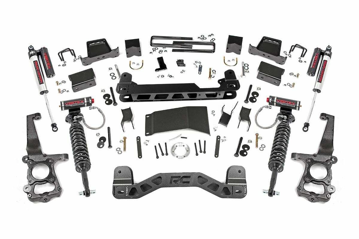 Rough Country 6in for Ford Suspension Lift Kit Vertex 15-20 F-150 4WD -1