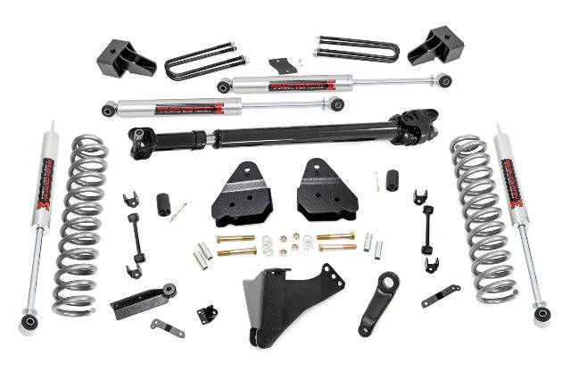 Rough Country 4.5 Inch Lift Kit | DRW | D/S | M1 | for Ford Super Duty 4WD 17-22 55941