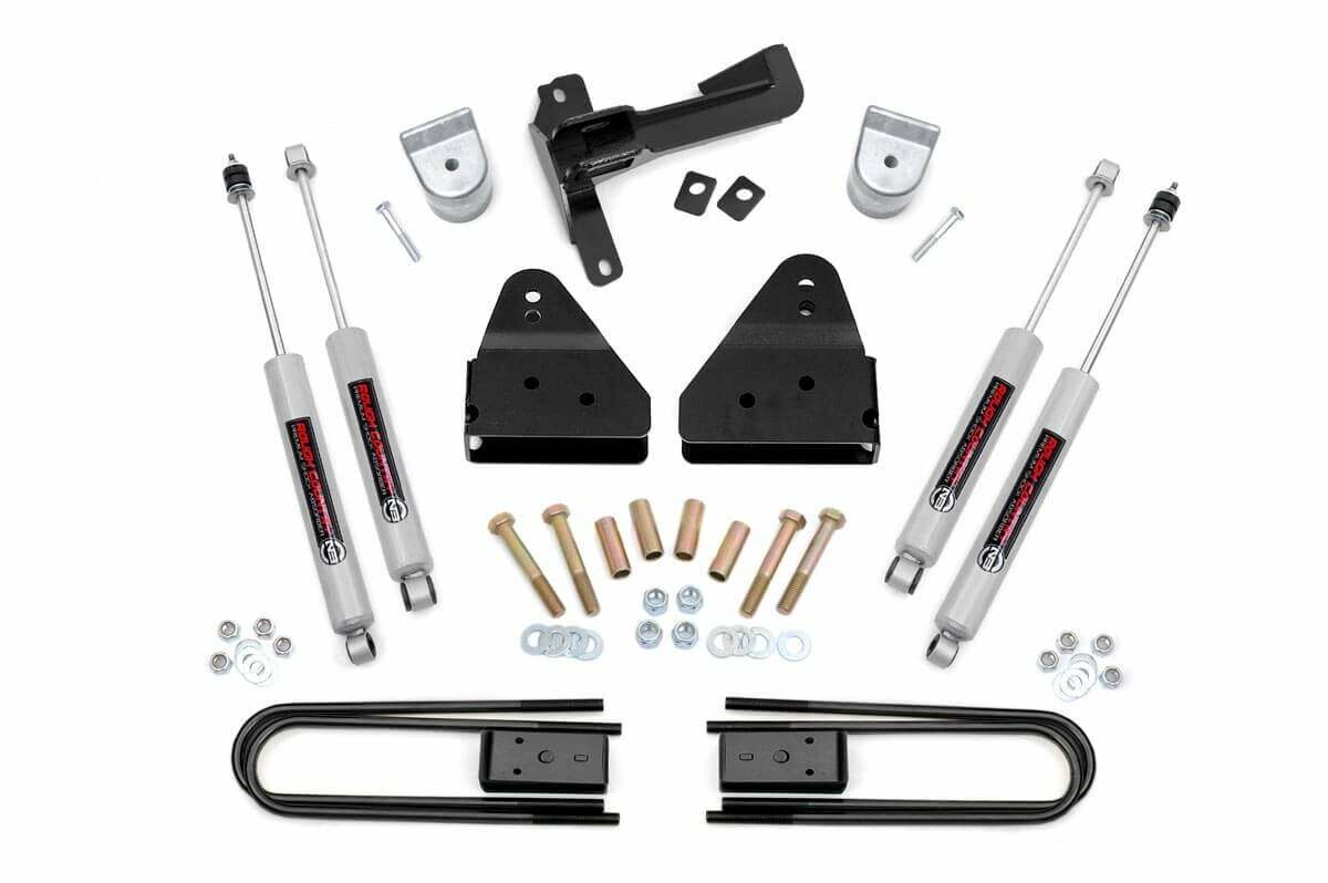 Rough Country for Ford F250 Super Duty 3" Susp Lift Kit w/N3 Series Shock 11-16 -1