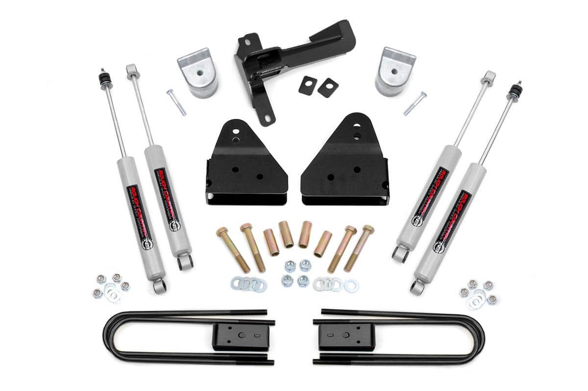 Rough Country for Ford F250 Super Duty 3" Susp Lift Kit w/N3 Series Shock 11-16 -2