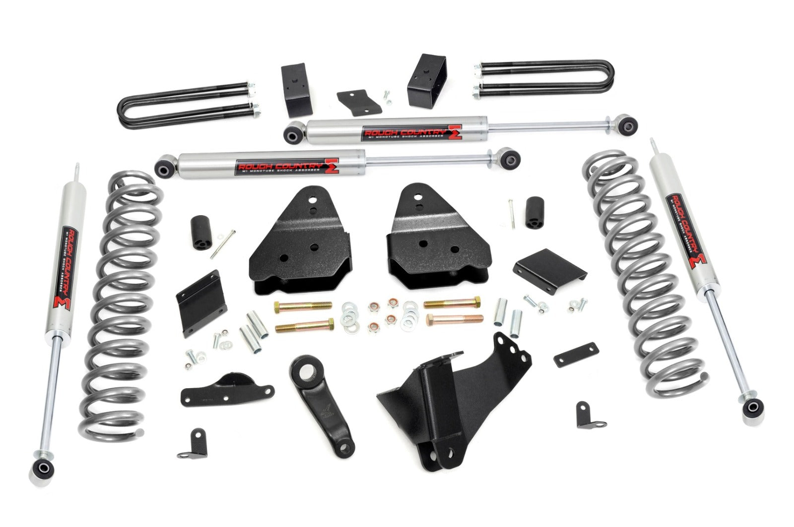 Rough Country 4.5" Lift Kit OVLD M1 For Ford Super Duty 4WD 11-14 -1