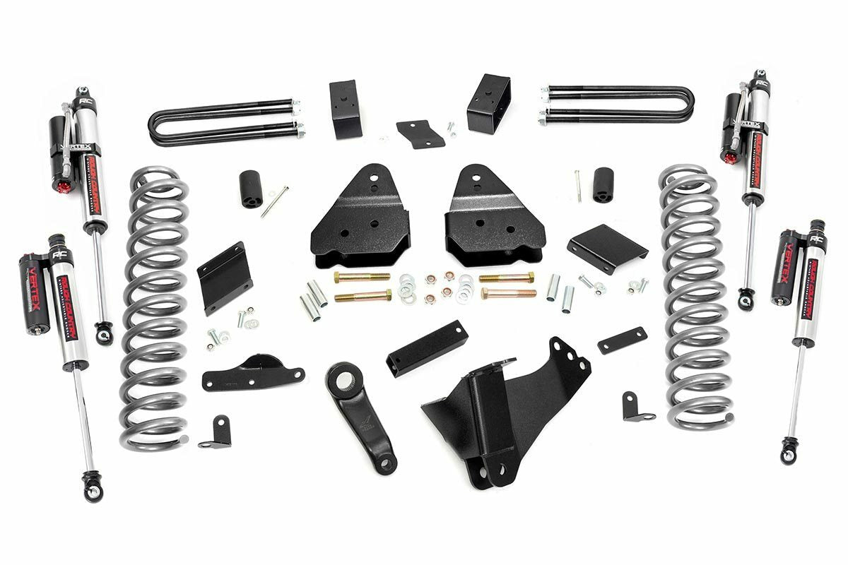 Rough Country 4.5in for Ford Lift Kit Vertex 11-14 F-250 4WD Overloads -1