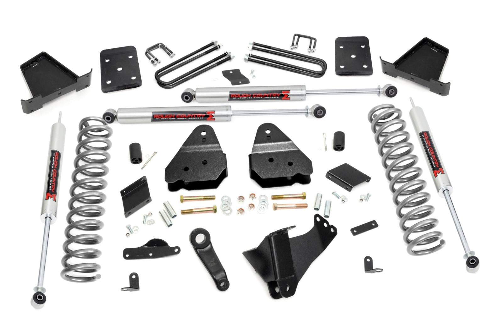 Rough Country 4.5" Lift Kit OVLD M1 For Ford Super Duty 4WD 2015-2016 -1