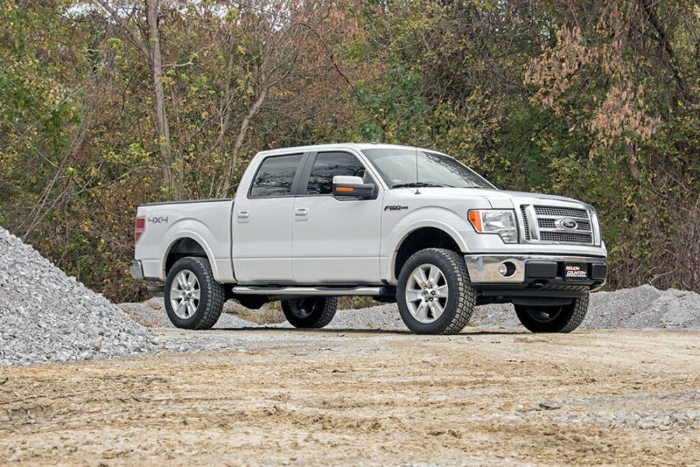 Rough Country 2" Lift Kit M1 Struts/M1 For Ford F-150 2WD/4WD 2009-2013 -4
