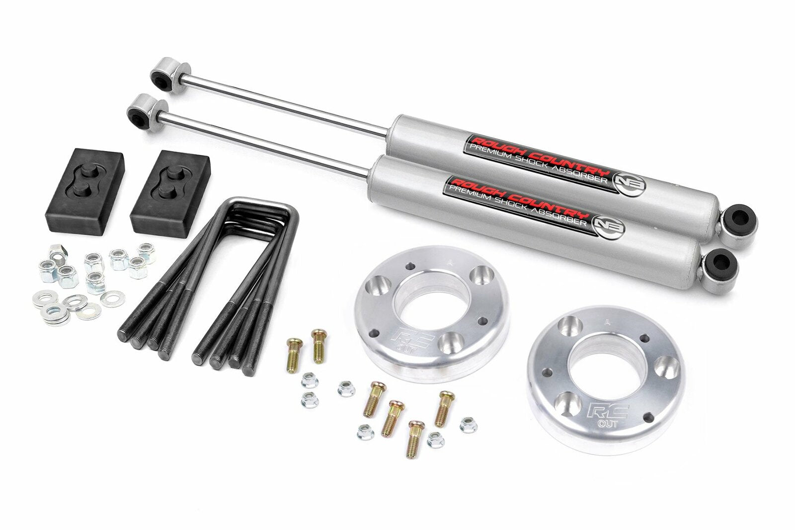 Ford F150 2" Leveling Lift Kit w/ N3 Shocks 2014-2019 2WD/4WD