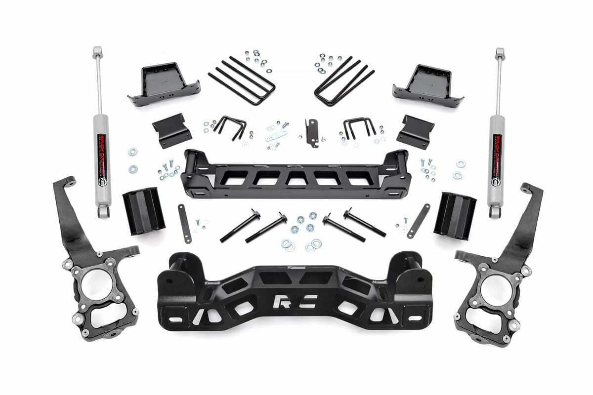 Rough Country 6in for Ford Suspension Lift Kit 11-14 F-150 -1