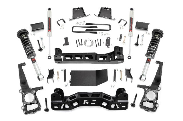 Rough Country 6 Inch Lift Kit M1 Struts/M1 for Ford F-150 4wd 2011-2013 57541
