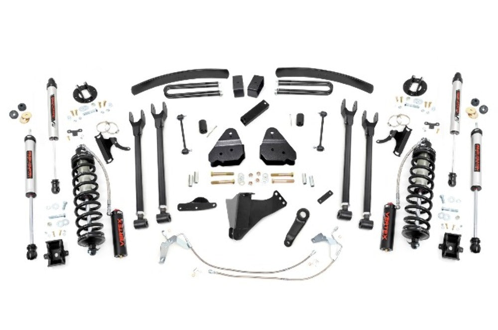 Rough Country 6" Lift Kit Diesel 4 Link C/O V2 for Ford Super Duty 08-10
