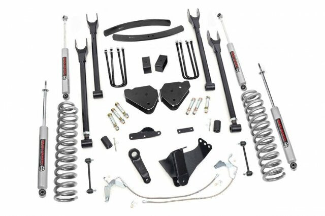 Rough Country 6in for Ford 4-Link Suspension Lift Kit Gas