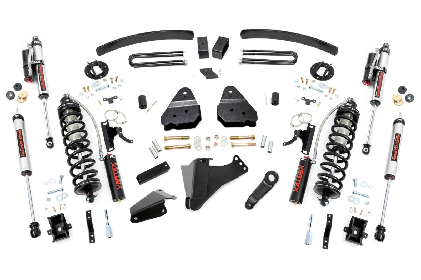 Rough Country 6" Coilover Conversion Lift Kit for Ford Super Duty 4WD 2005-2007 -1