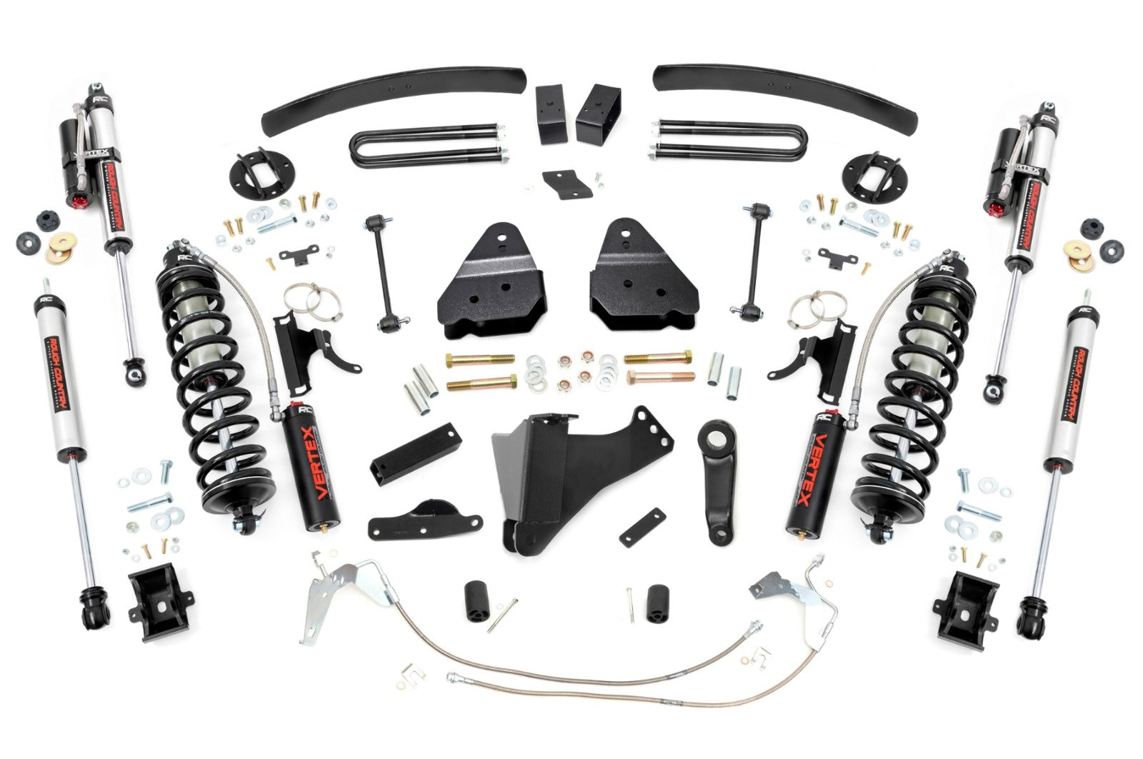 Rough Country 6" Lift Kit Diesel C/O Vertex for Ford Super Duty 4WD 2008-2010 -1