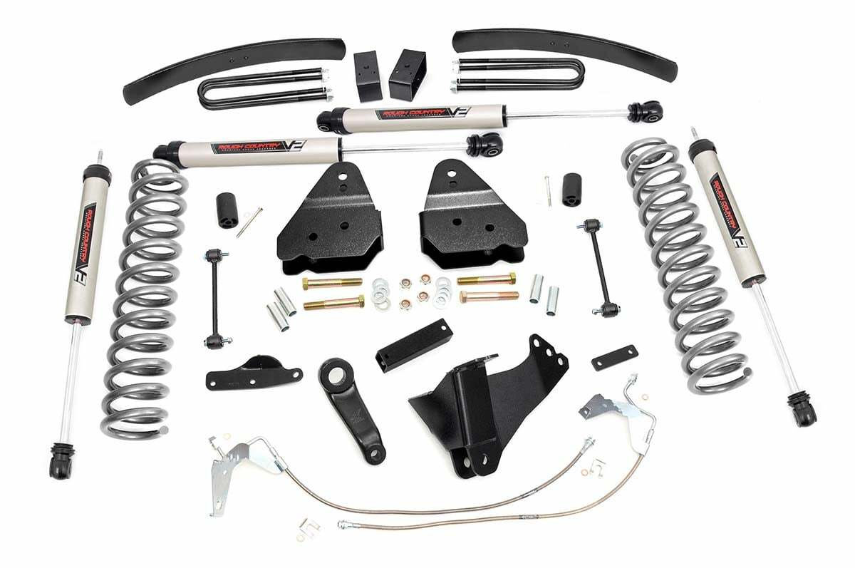 Rough Country 6in for Ford Suspension Lift Kit 08-10 F-250/350 4WD -1