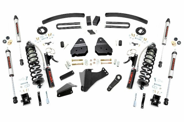 Rough Country 6" Lift Kit Gas Coilover w/V2 for Ford Super Duty 4wd 05-07 59658