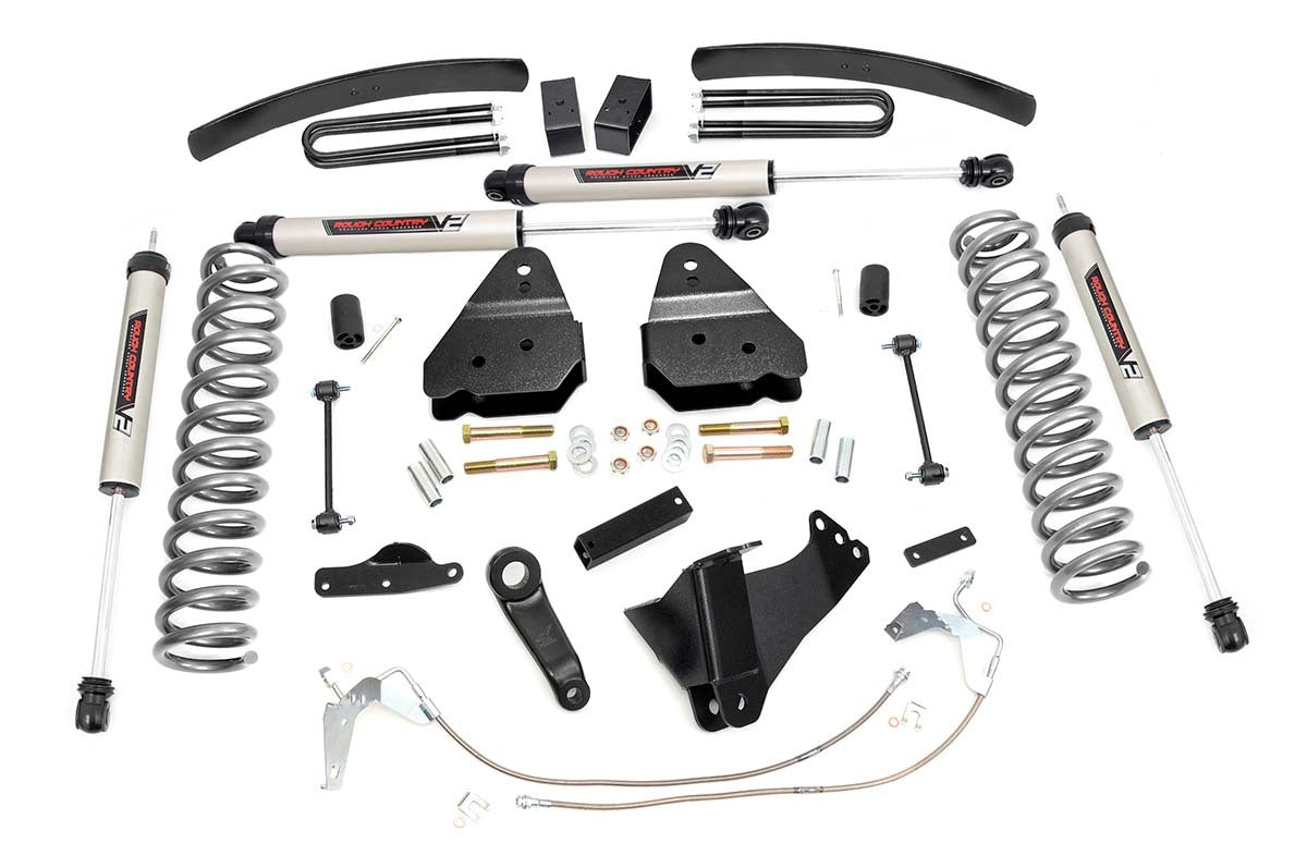 Rough Country 6in for Ford Suspension Lift Kit 08-10 F-250/350 4WD -1
