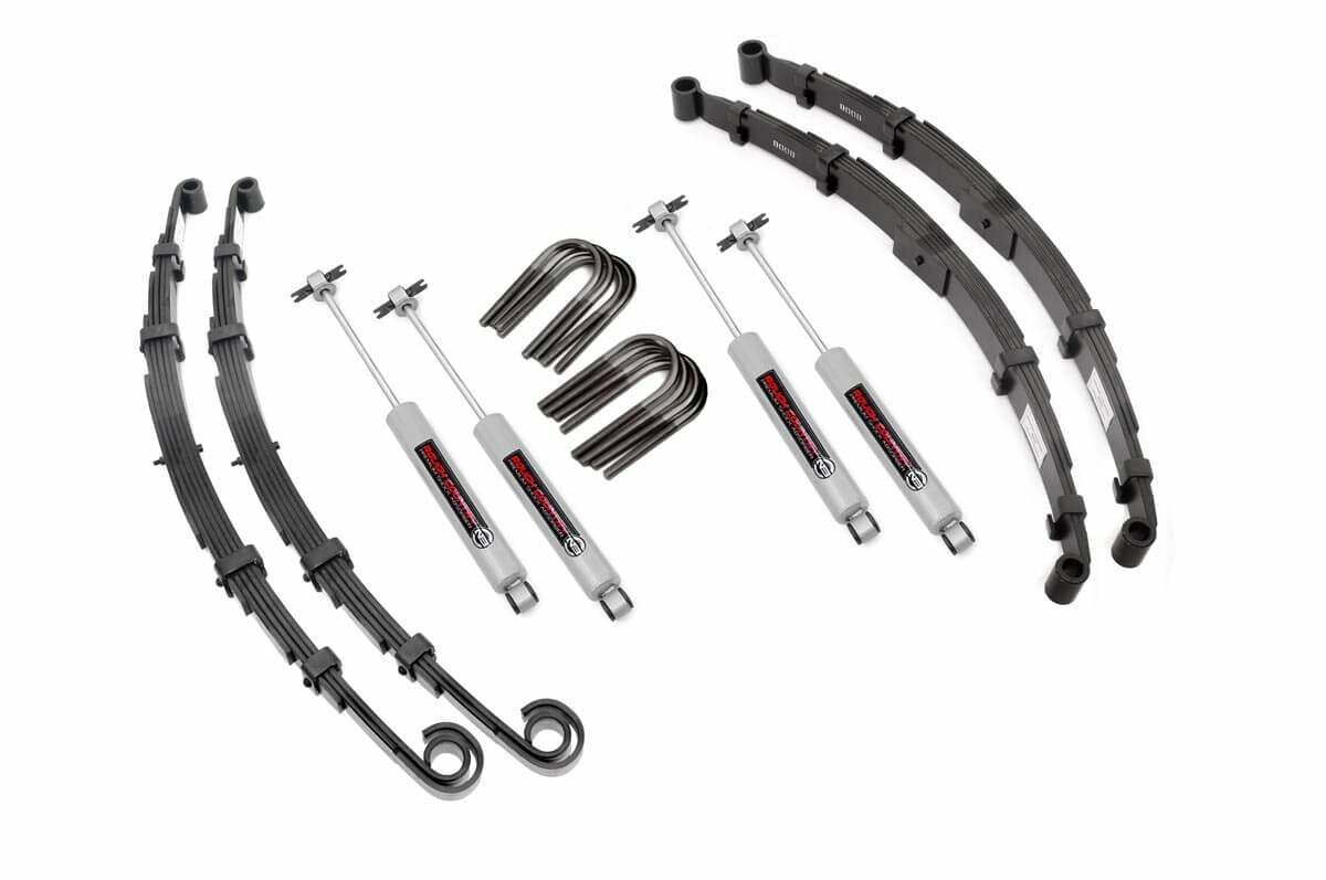 Rough Country 2.5in For Jeep Suspension Lift Kit 69-75 CJ -1