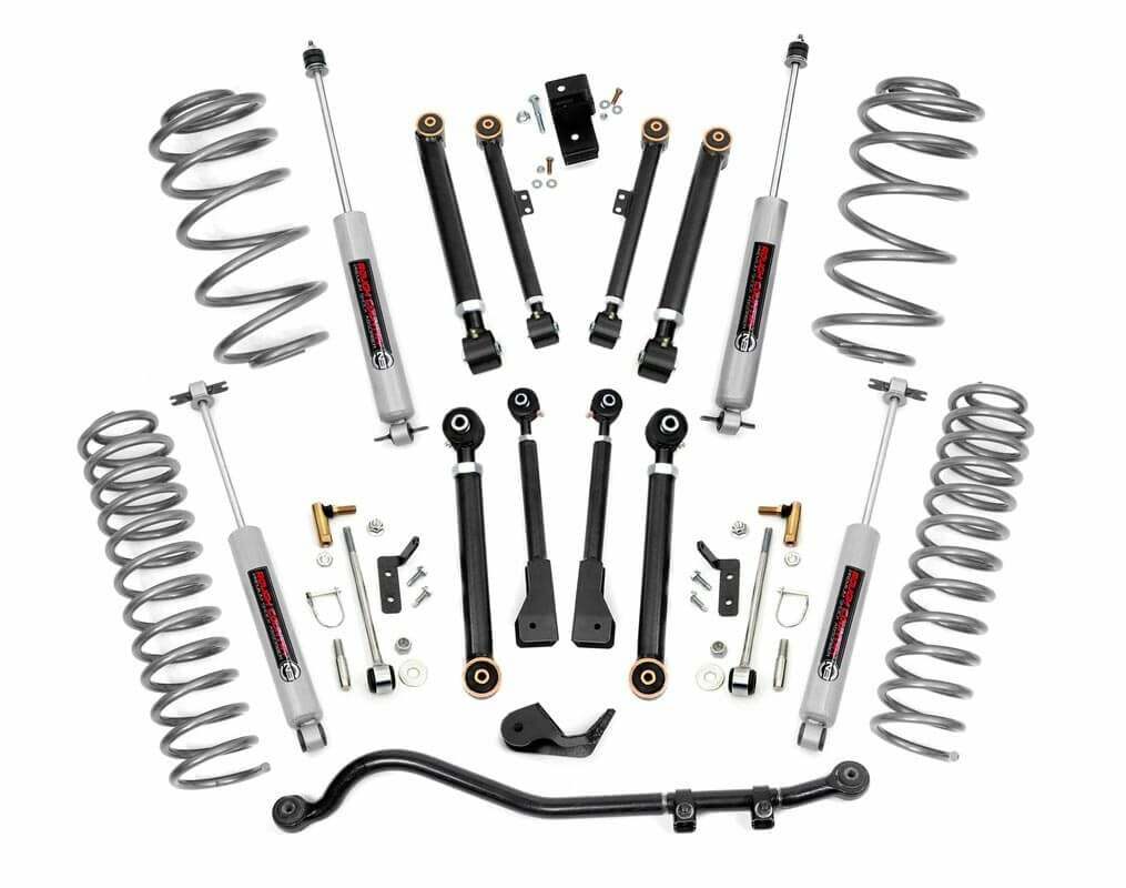 Rough Country 2.5" X-Series Suspension Lift for Jeep Wrangler TJ 97-06 4 Cyl -1