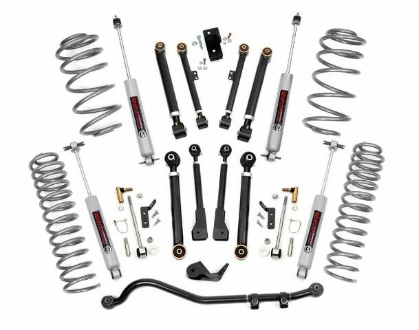 Rough Country 2.5" X-Series Suspension Lift Kit for Wrangler TJ 1997-06 6 Cyl 61220