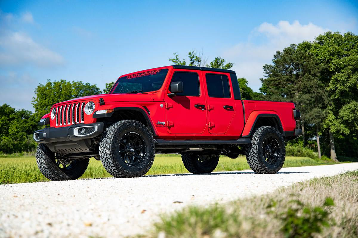 Rough Country 3.5 Inch Lift Kit Spacers for Jeep Gladiator JT 4WD 20-25 -2