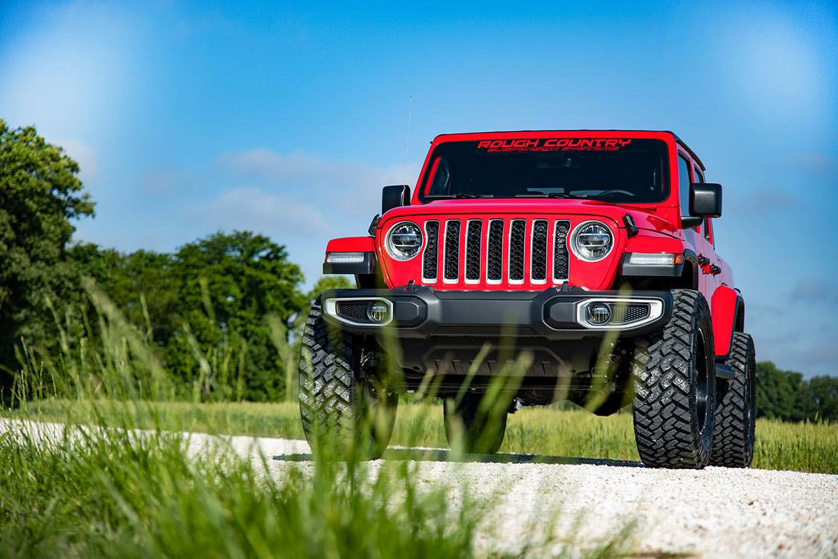 Rough Country 3.5 Inch Lift Kit Spacers for Jeep Gladiator JT 4WD 20-25 -7