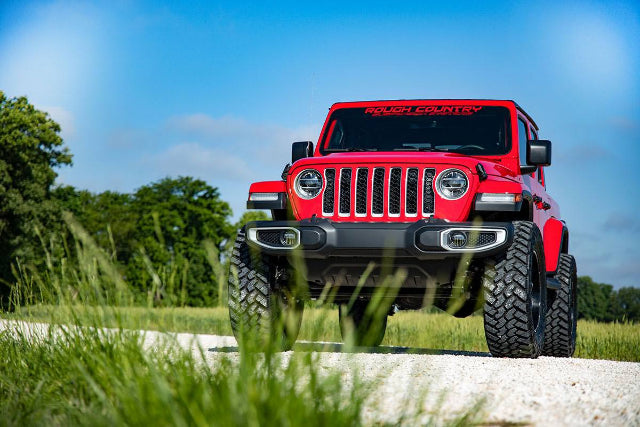 Rough Country 3.5 Inch Lift Kit Spacers for Jeep Gladiator JT 4wd 20-25 63730
