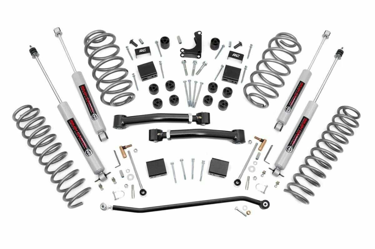Rough Country 4" X-Series Suspension Lift Kit for Grand Cherokee WJ 99-04