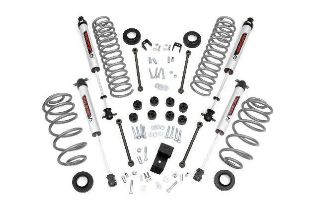 Rough Country 3.25in For Jeep Suspension Lift Kit w/V2 Shocks (4cyl) 64170