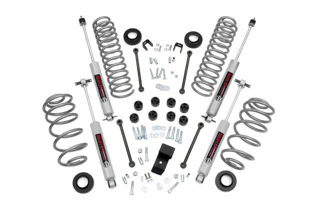 Rough Country 3.25" Suspension Lift Kit for Wrangler TJ 03-06 4 Cylinder 643.20
