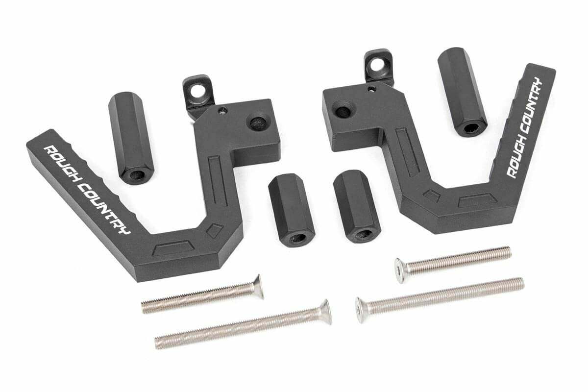 Jeep Front Aluminum Grab Handles 07-18 Wrangler JK