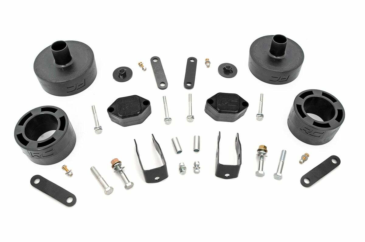 Rough Country 2.5" Budget Boost Lift Kit For Jeep Wrangler JK 2007-2018