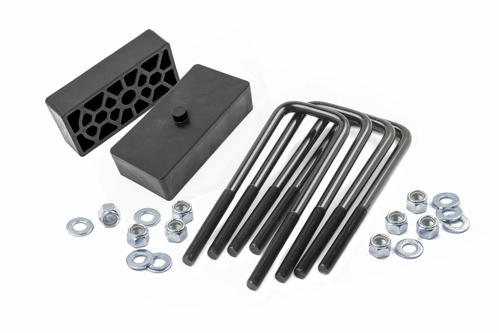 Rough Country 1.5 Inch Block & U-Bolt Kit Chevy/GMC 2500HD 01-10 -1