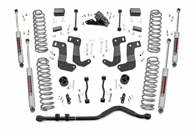 Rough Country 3.5" Suspension Lift Kit for Wrangler JLU 2018-2022 4-Door 66830