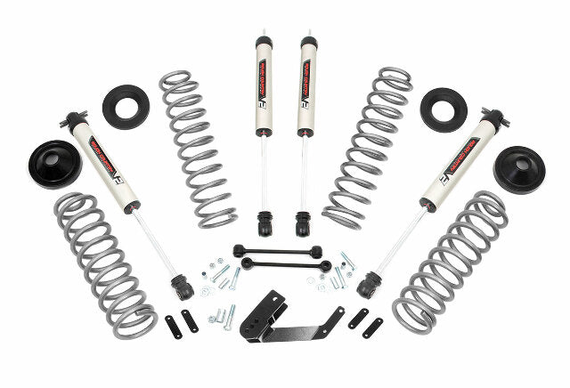 Rough Country 3.25in For Jeep Lift Kit w/V2 Shocks 07-18 Wrangler JK Unlimited 66970