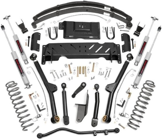 Rough Country 6.5in Long Arm Susp Lift Kit for Jeep Cherokee XJ 1984-2001 NP231 -2