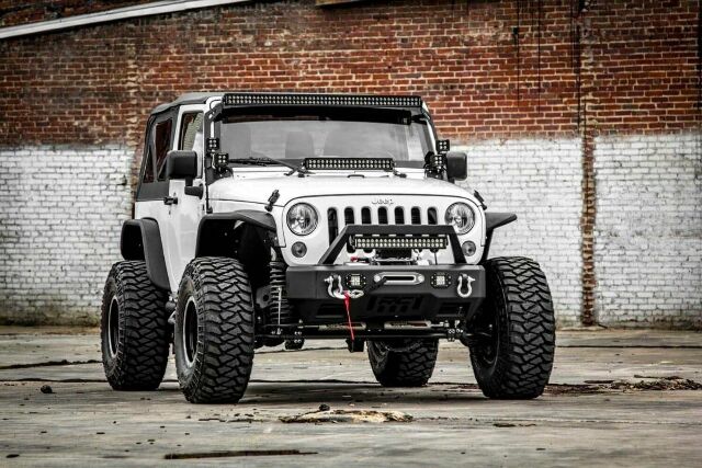 Rough Country 4 Inch COMPLETE Susp Lift Kit for Wrangler JK 07-11 2-Door -7