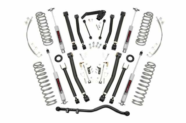 Rough Country 4in X-series Suspension Lift Kit 07-18 for Wrangler JK Unlimited 67430