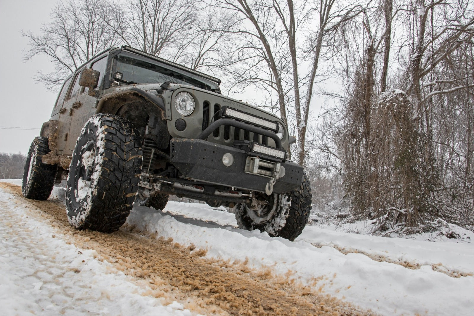 Rough Country 4in X-series Lift Kit w/V2 Shocks 07-18 for Wrangler JK Unlimited -6
