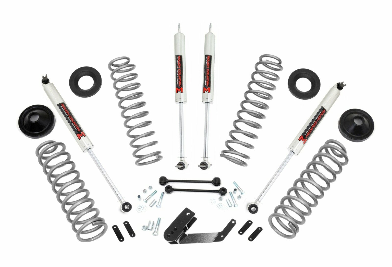 Rough Country 3.25" Lift Kit M1 For Jeep Wrangler JK 4WD 07-18 -1