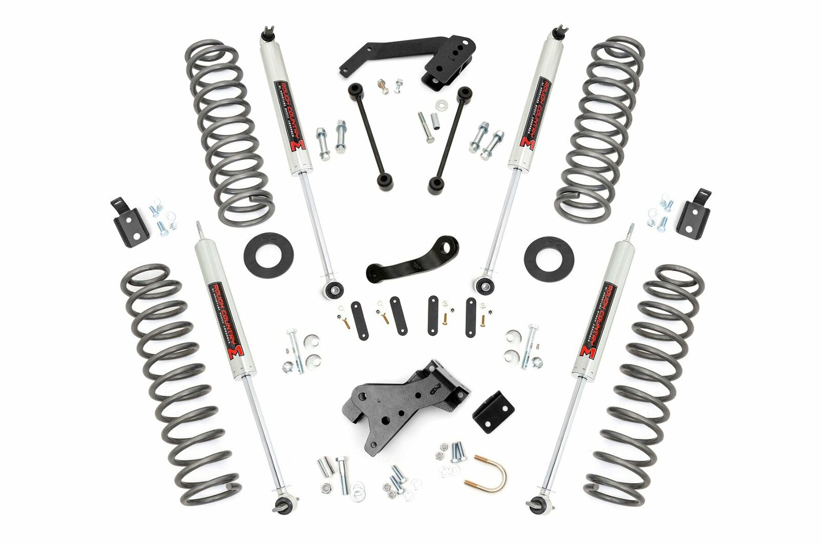 Rough Country 4" Lift Kit M1 For Jeep Wrangler JK 4WD 07-18 -1